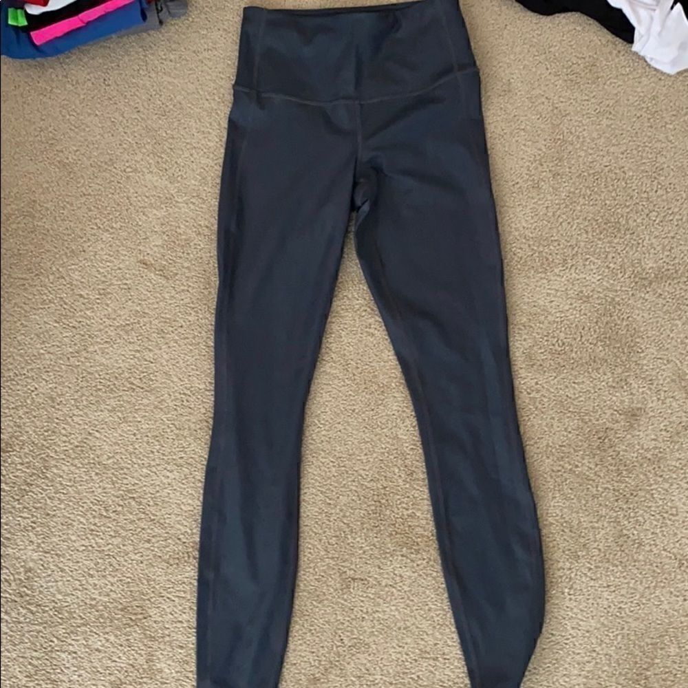 Athleta Grey shine legging XXS